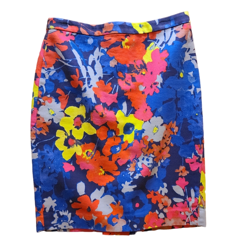 LOFT High Waisted Skirt, 0 Petite